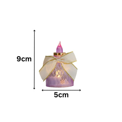 Mr. Flameless Tea LED Candle Lights | Elegant Bow Design